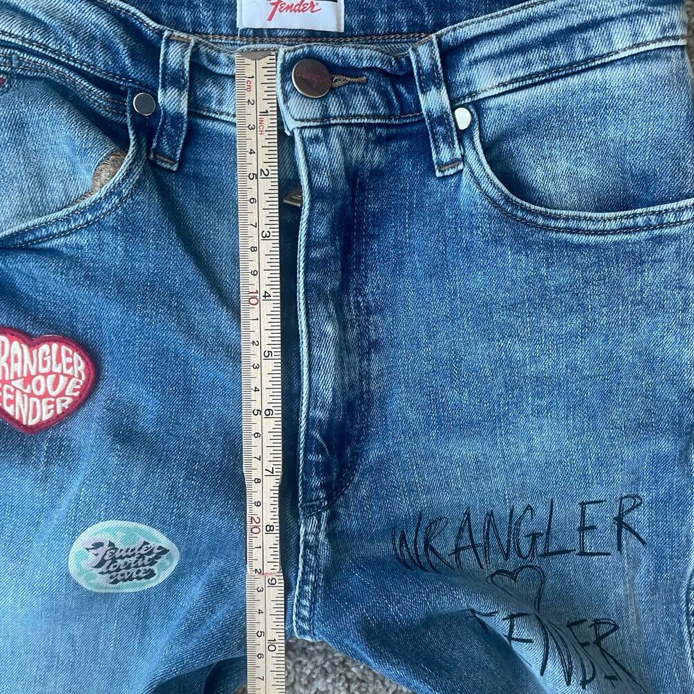 Wrangler x Fender Westward 626 High Rise Bootcut Jeans 26x32 - Picture 15 of 16